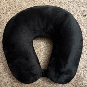 Black Travel Neck Pillow